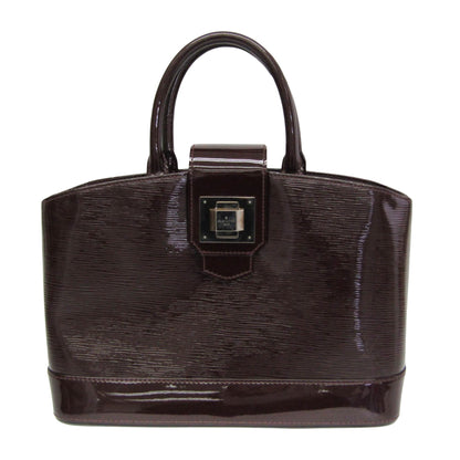 Louis Vuitton Brown Patent Leather Mirabeau