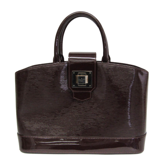 Louis Vuitton Brown Patent Leather Mirabeau