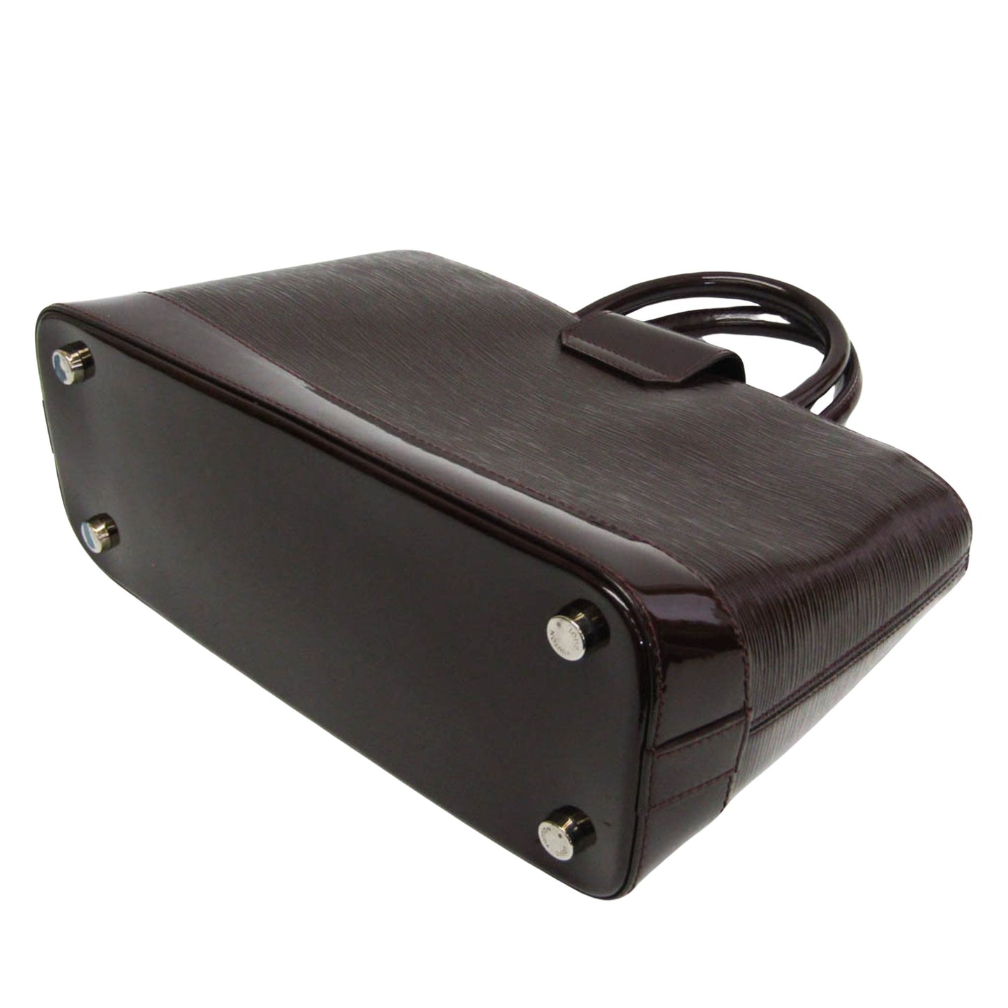 Louis Vuitton Brown Patent Leather Mirabeau
