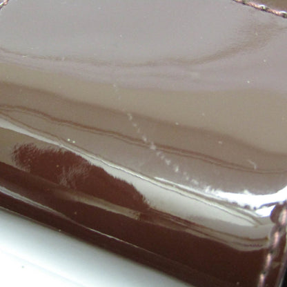 Louis Vuitton Brown Patent Leather Mirabeau