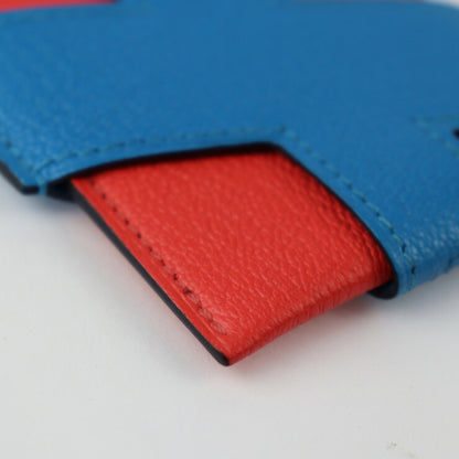 Hermès Blue Leather --