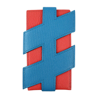 Hermès Blue Leather --