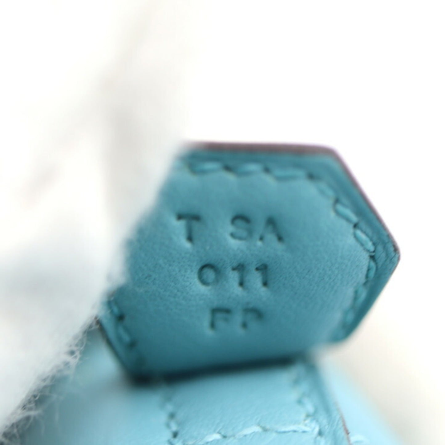 Hermès Blue Leather Bolide