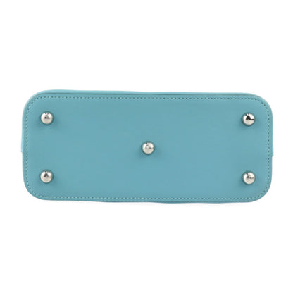 Hermès Blue Leather Bolide