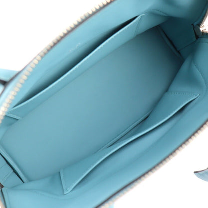 Hermès Blue Leather Bolide