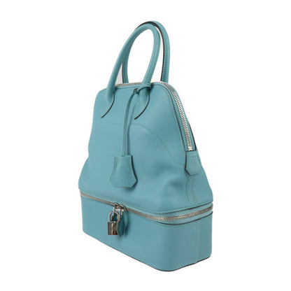 Hermès Blue Leather Bolide