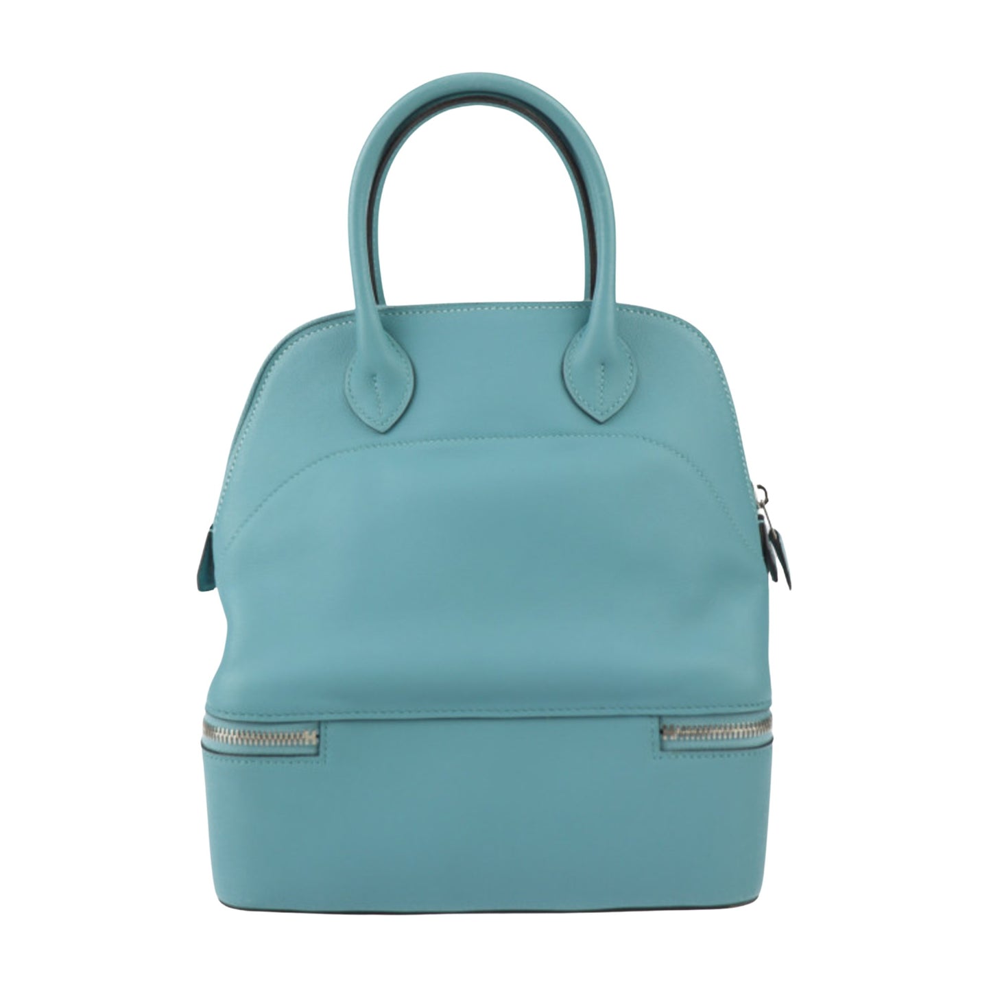 Hermès Blue Leather Bolide