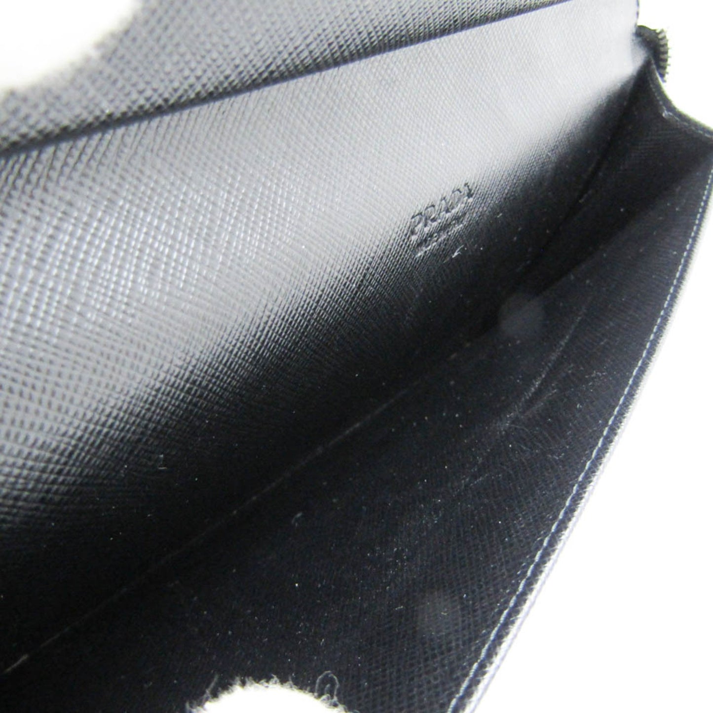Prada Black Leather Saffiano