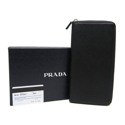 Prada Black Leather Saffiano