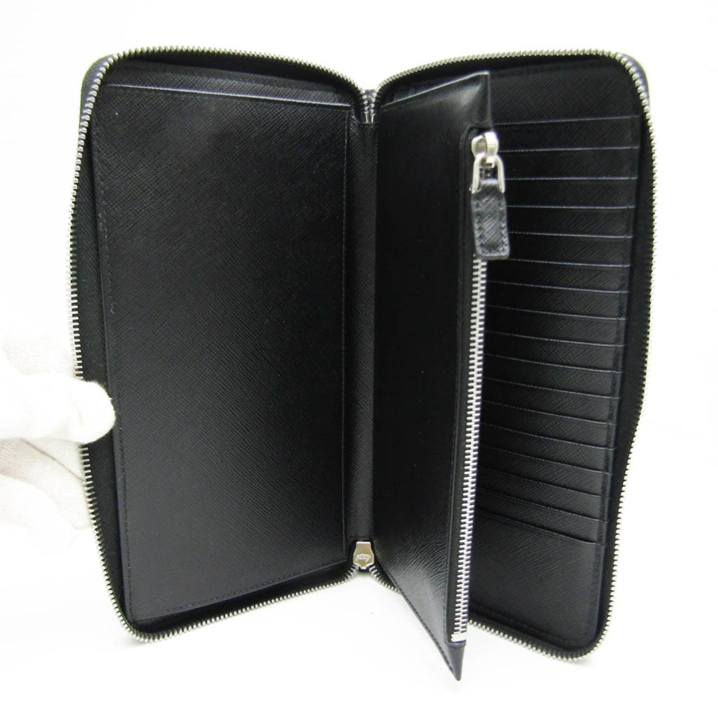 Prada Black Leather Saffiano