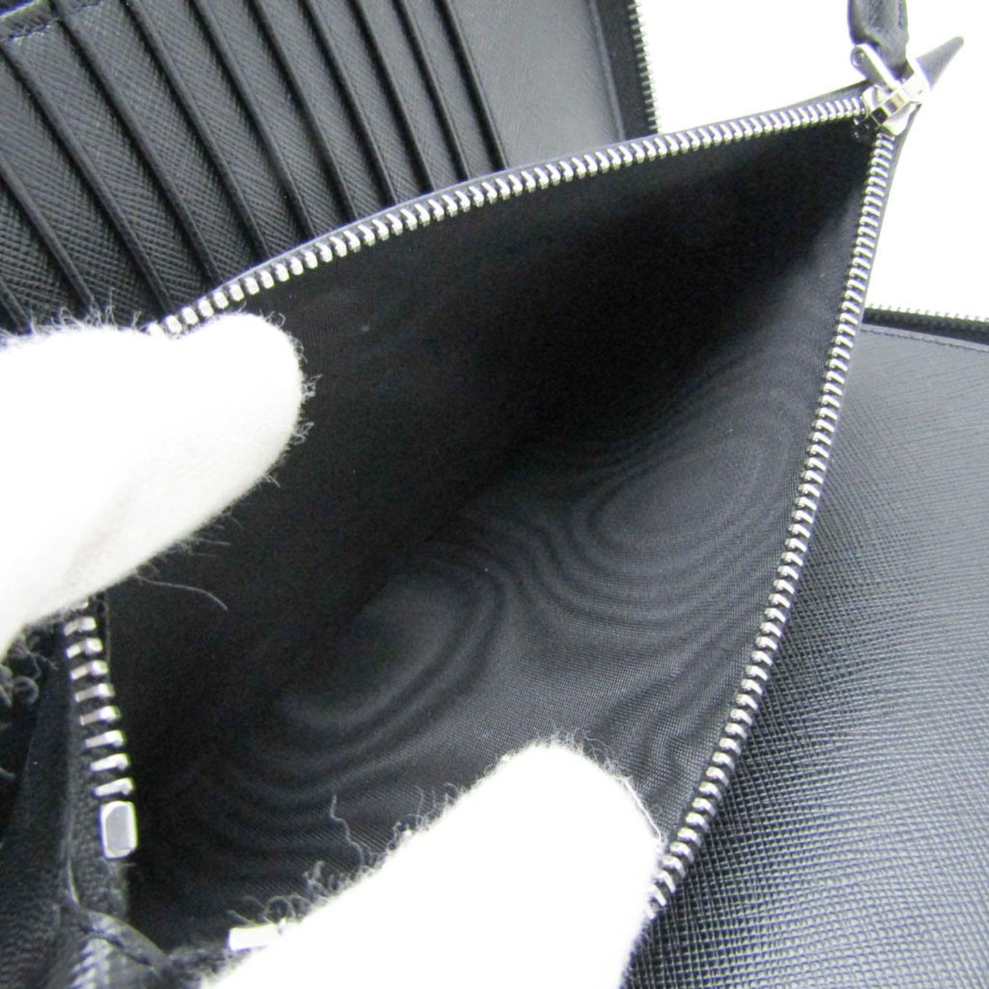 Prada Black Leather Saffiano