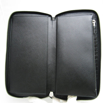 Prada Black Leather Saffiano