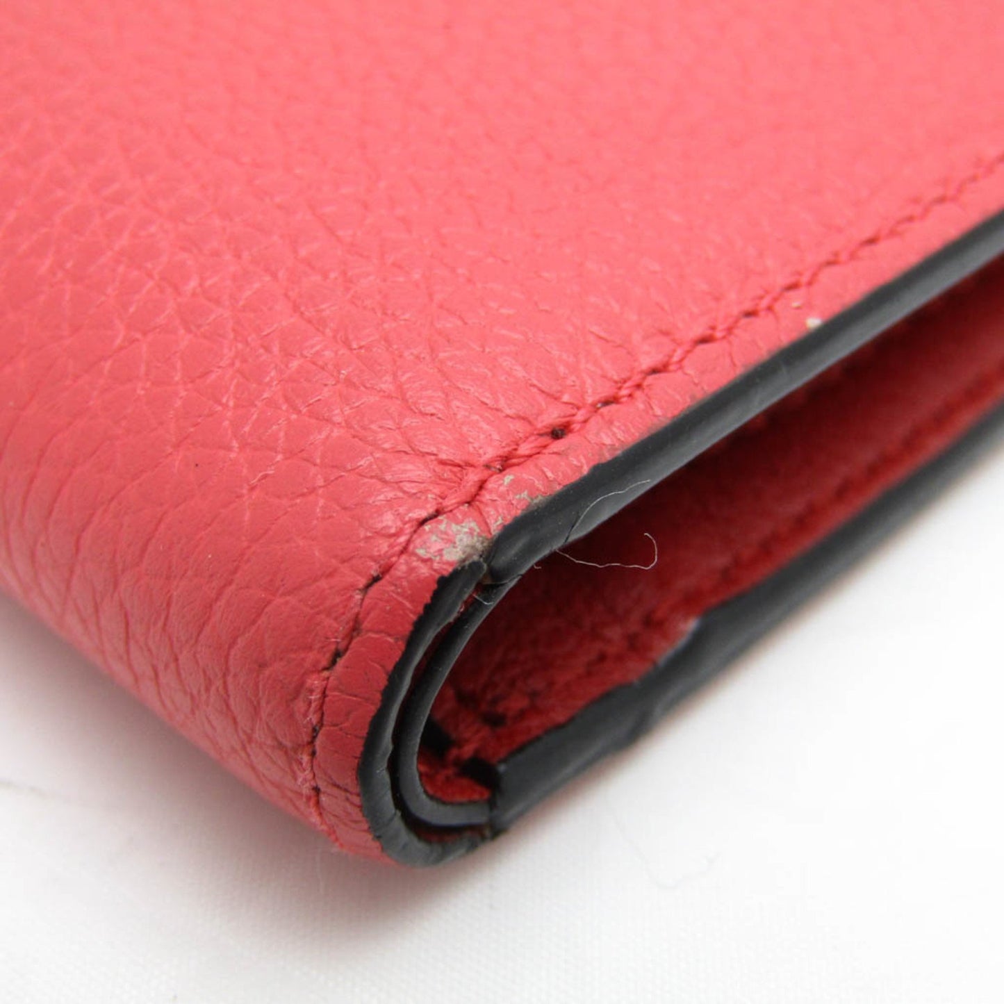 Loewe Pink Leather Vertical Wallet