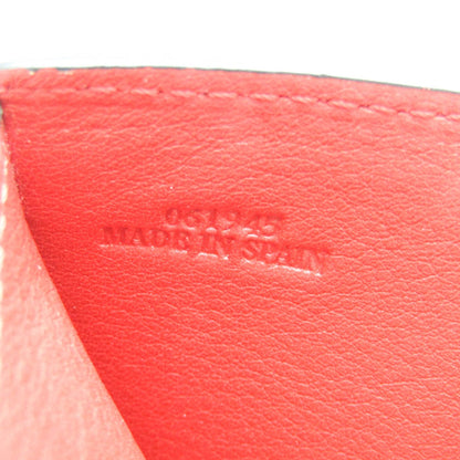 Loewe Pink Leather Vertical Wallet