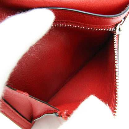 Loewe Pink Leather Vertical Wallet
