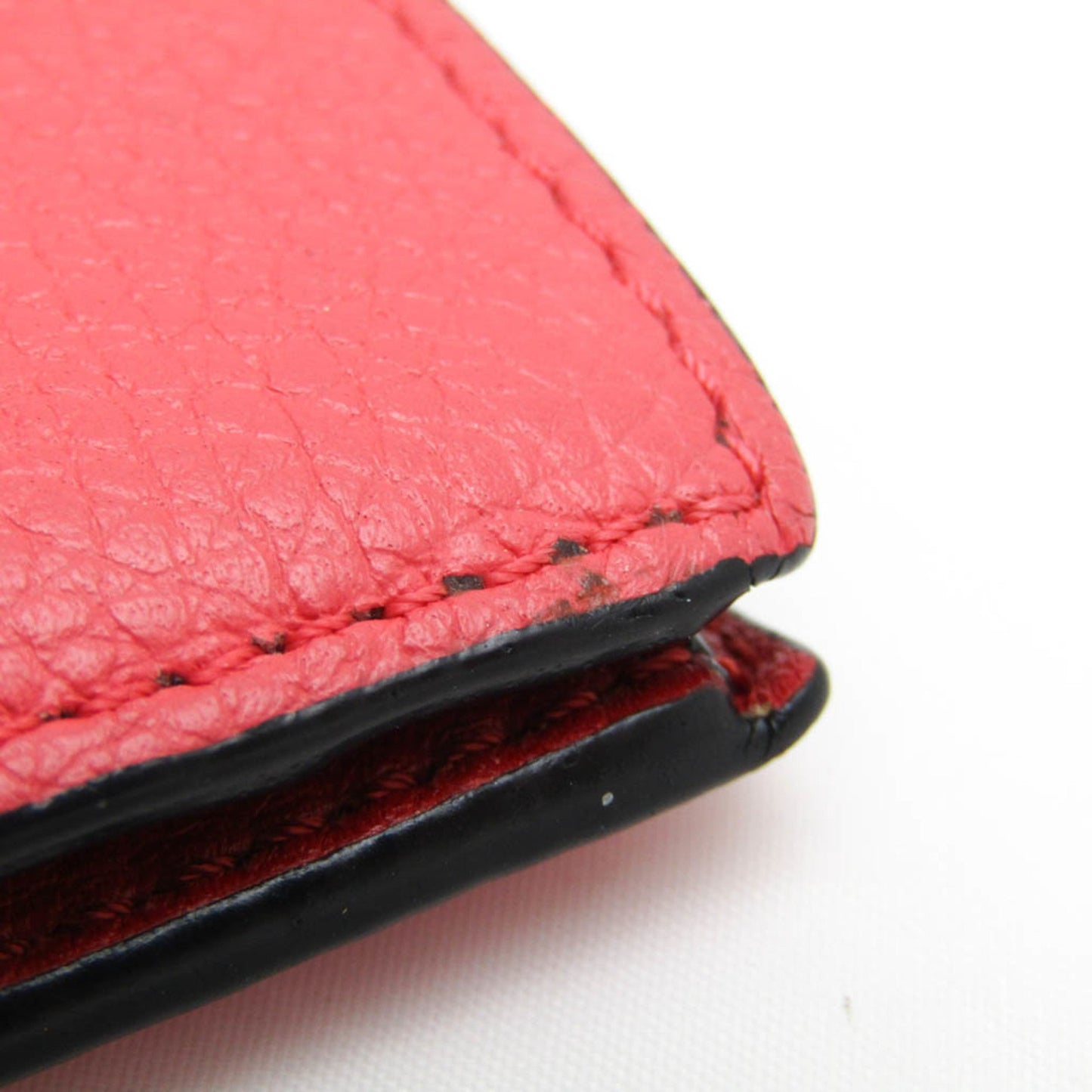 Loewe Pink Leather Vertical Wallet