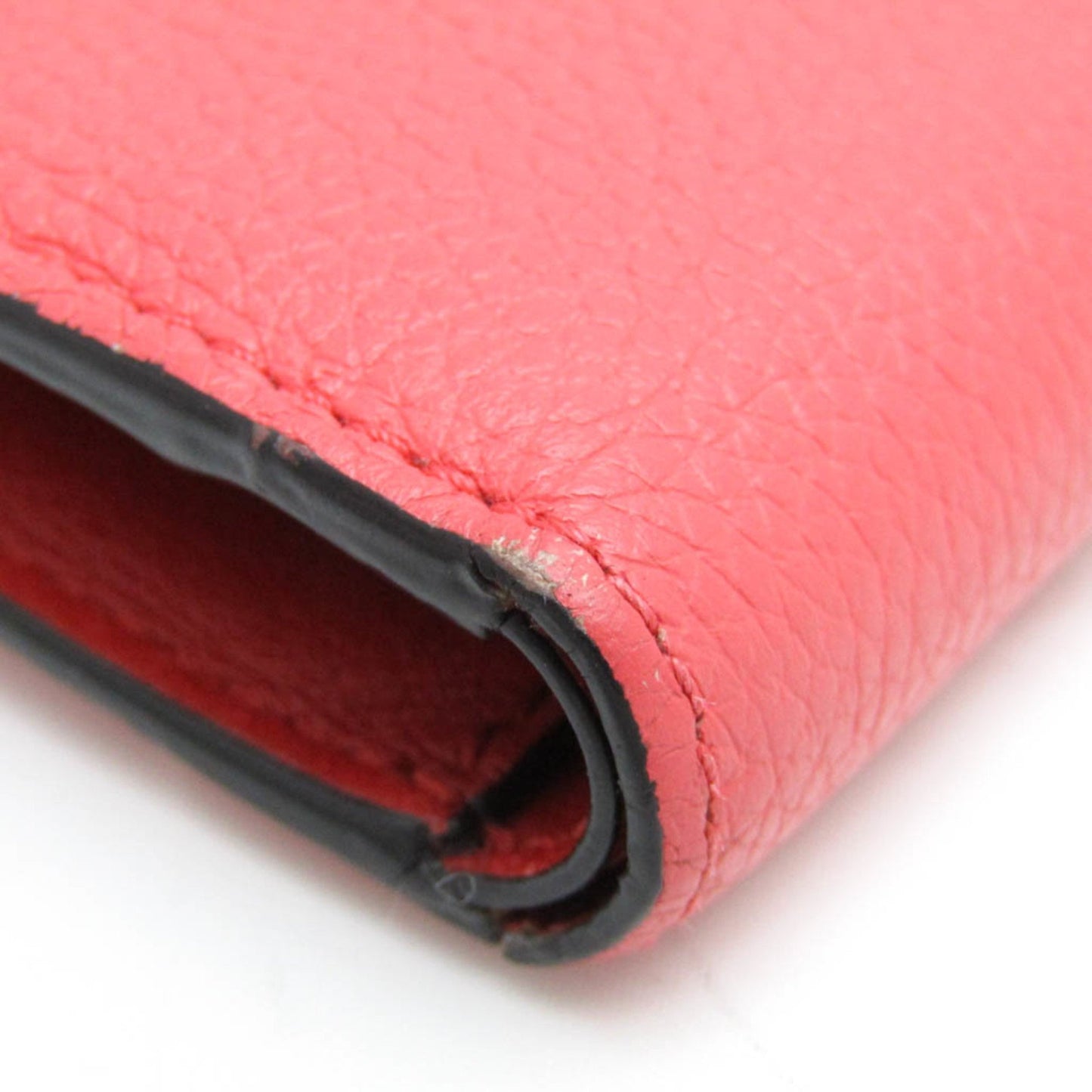 Loewe Pink Leather Vertical Wallet