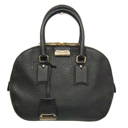 Burberry Black Leather Handbag