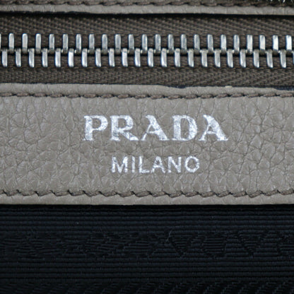 Prada Brown Leather Saffiano