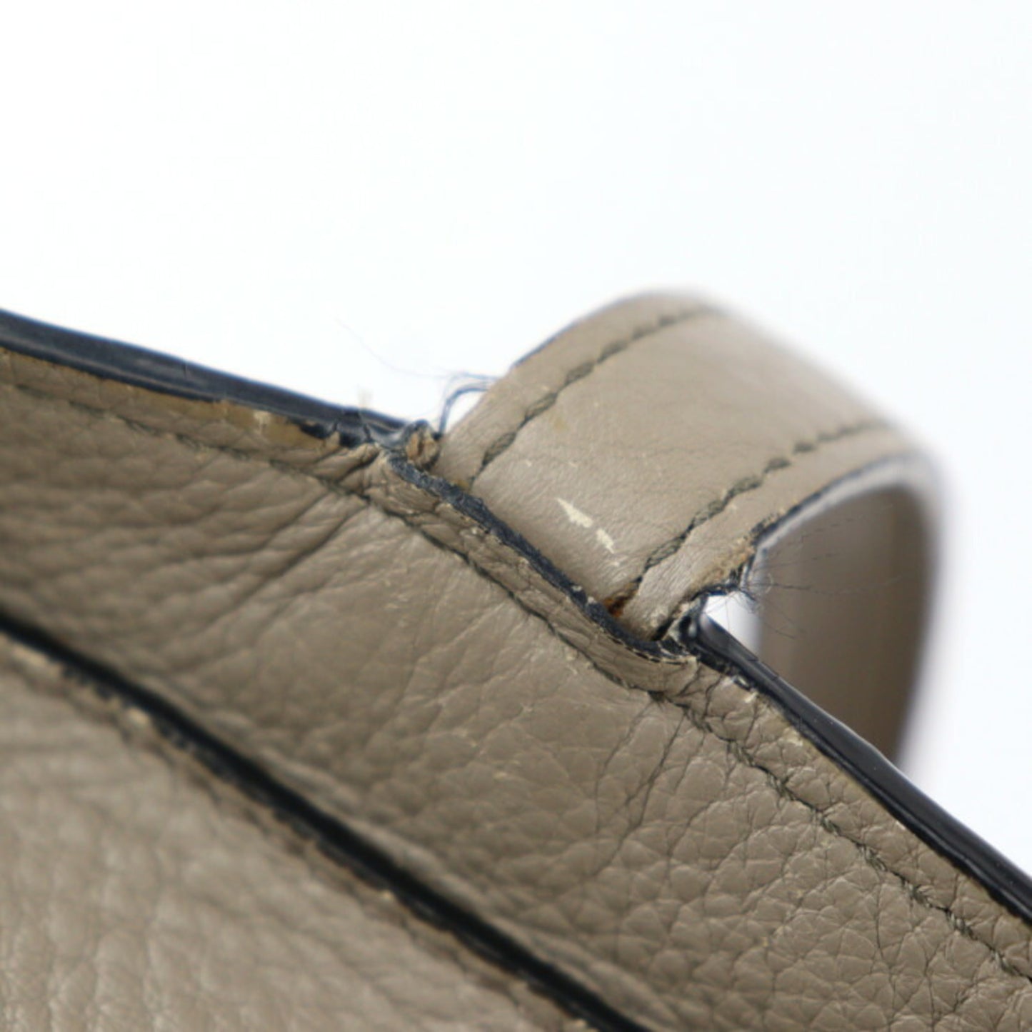 Prada Brown Leather Saffiano