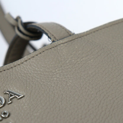 Prada Brown Leather Saffiano