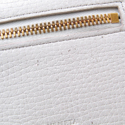 Bottega Veneta White Leather Palmerato