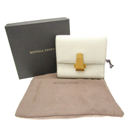 Bottega Veneta White Leather Palmerato