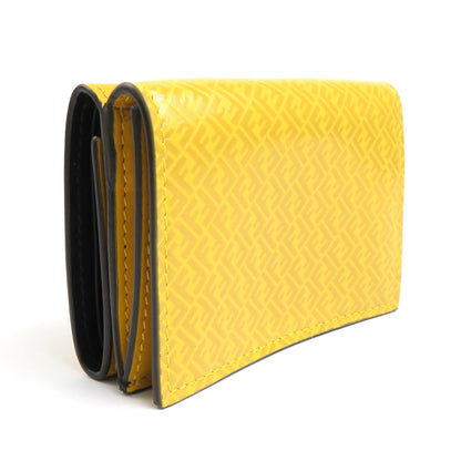 Fendi Yellow Leather Wallet