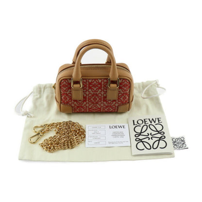 Loewe Red Canvas Amazona