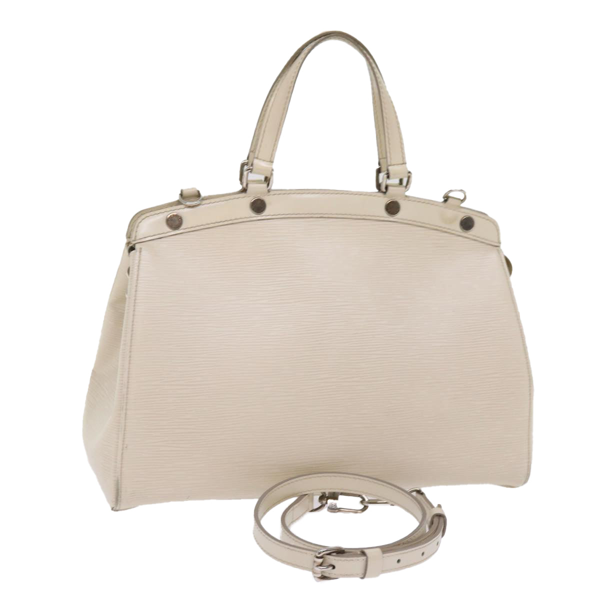 Louis Vuitton White Leather Blair