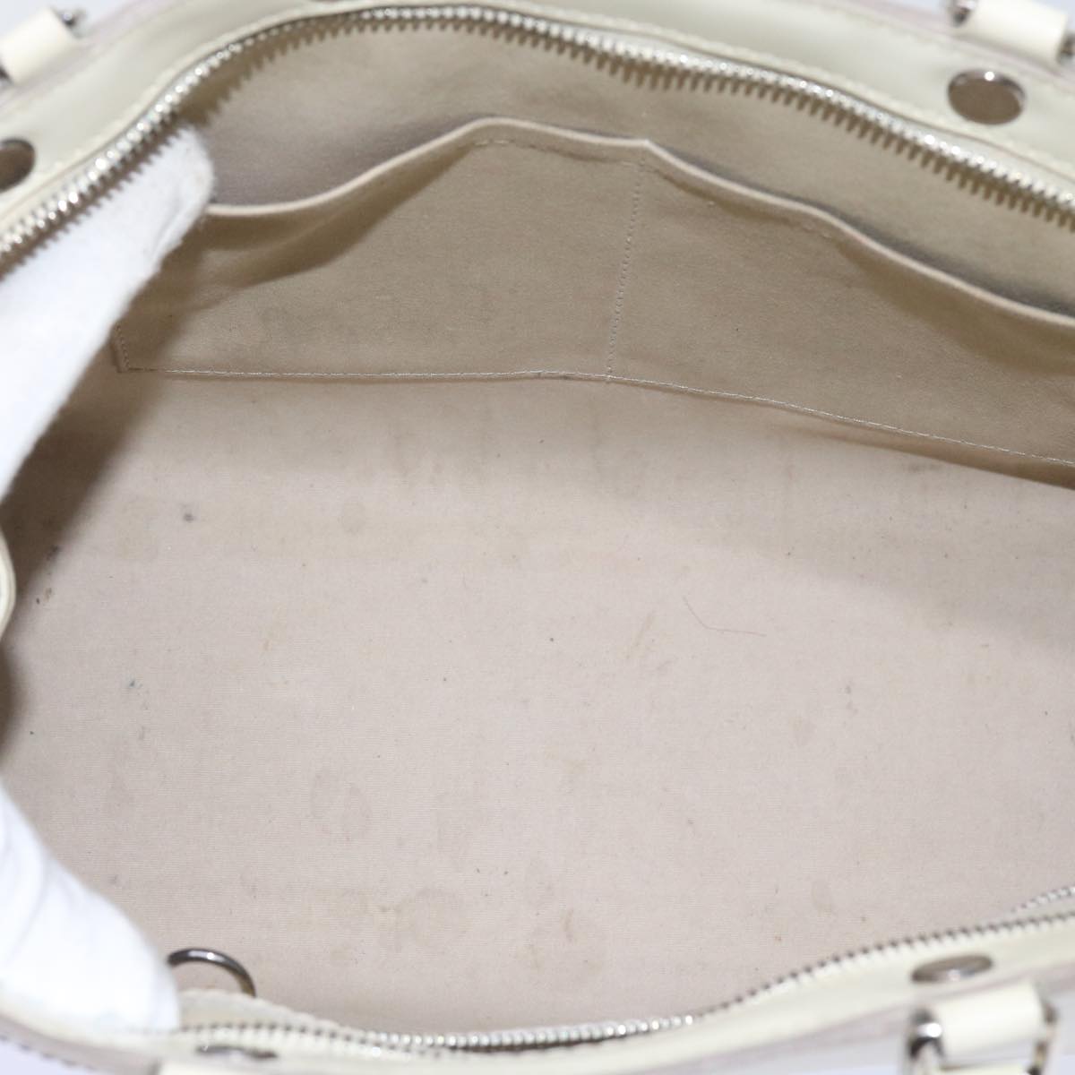 Louis Vuitton White Leather Blair