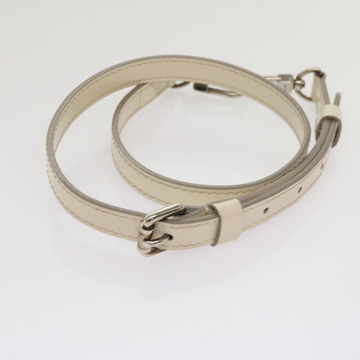 Louis Vuitton White Leather Blair