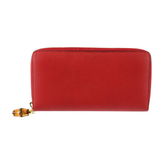 Gucci Red Leather Wallet