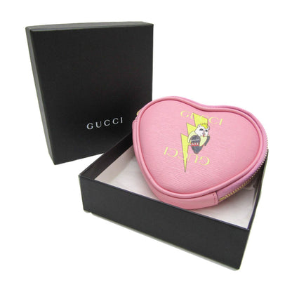 Gucci Pink Leather Heart
