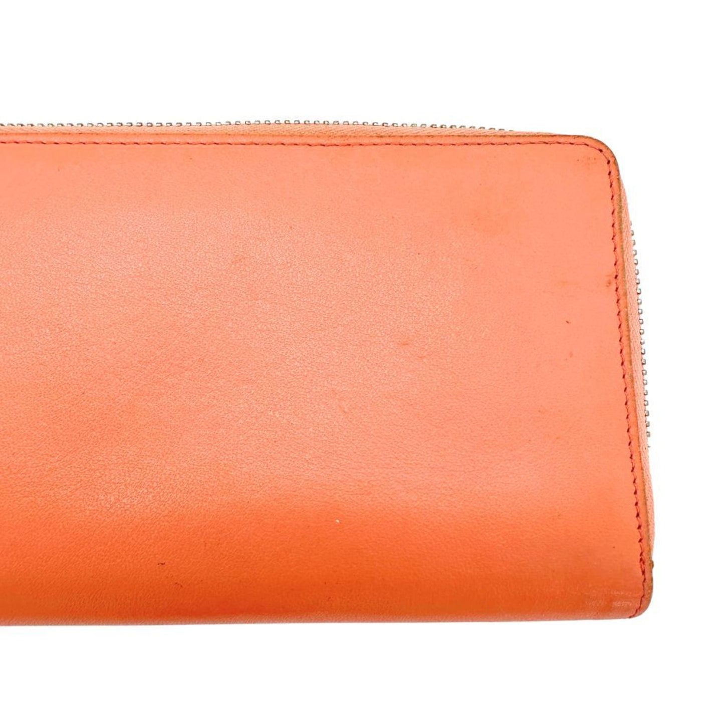 Balenciaga Orange Leather Cagole