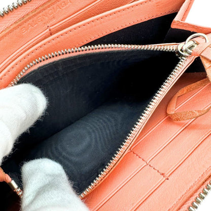 Balenciaga Orange Leather Cagole