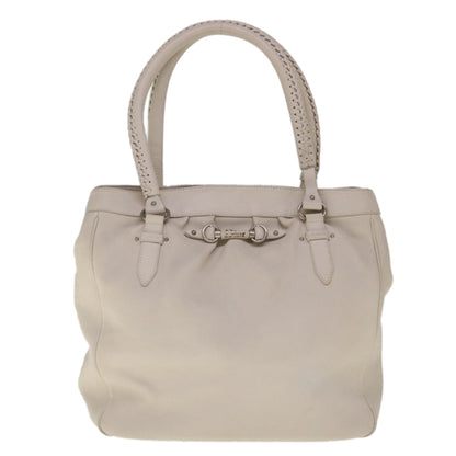 Dior Blue Leather Tote