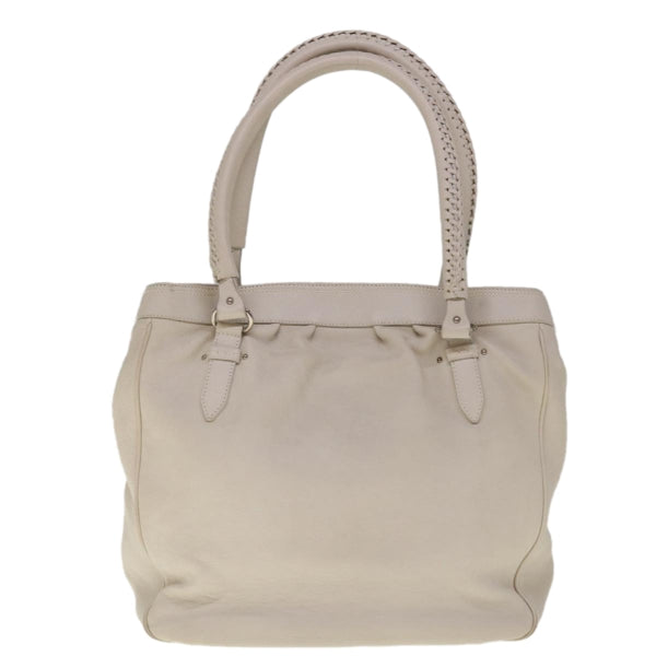 Dior Blue Leather Tote