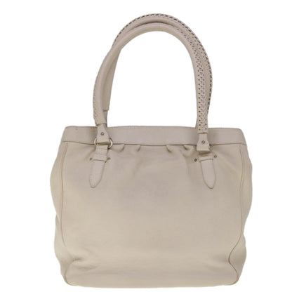 Dior Blue Leather Tote