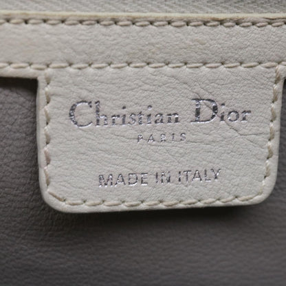 Dior White Leather Tote