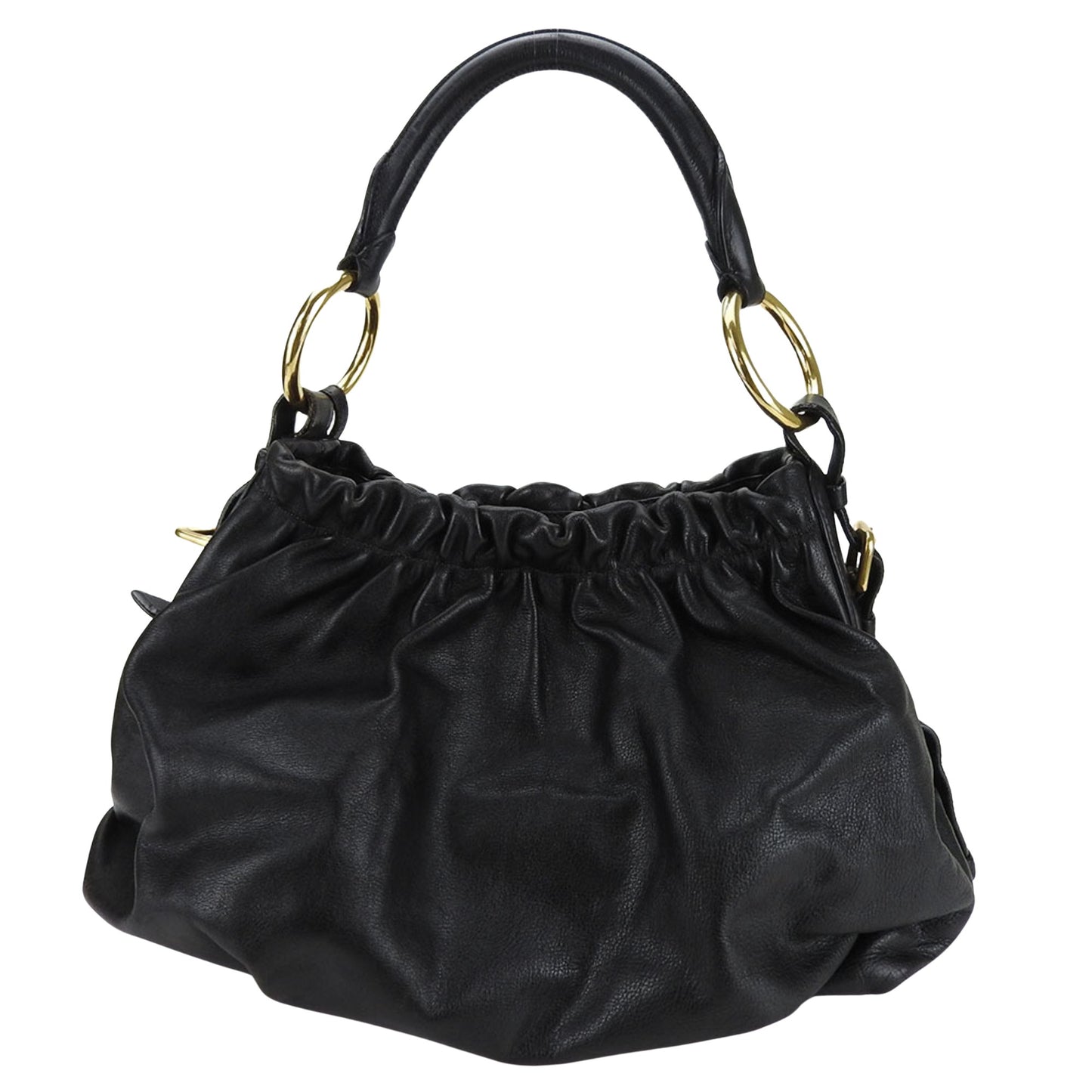 Prada Black Leather Saffiano
