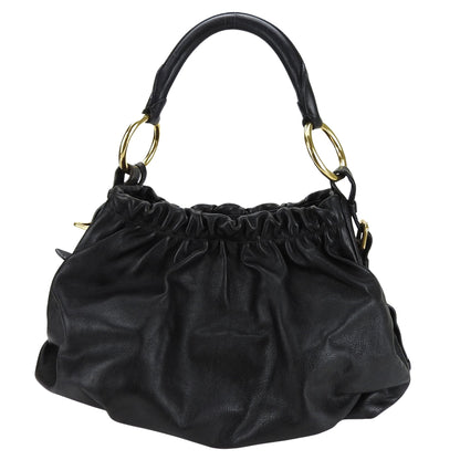 Prada Black Leather Saffiano