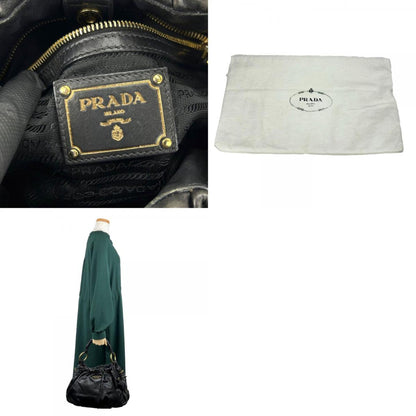 Prada Black Leather Saffiano