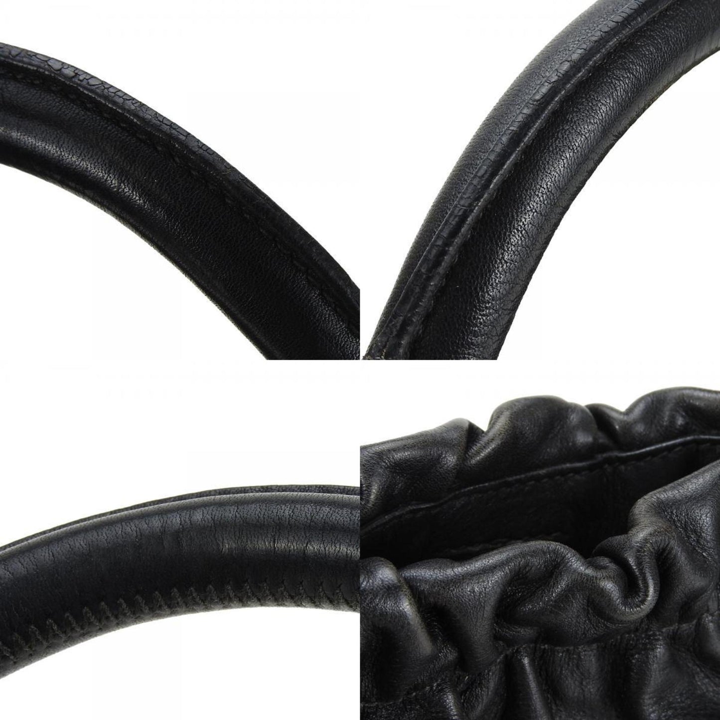 Prada Black Leather Saffiano