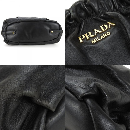 Prada Black Leather Saffiano