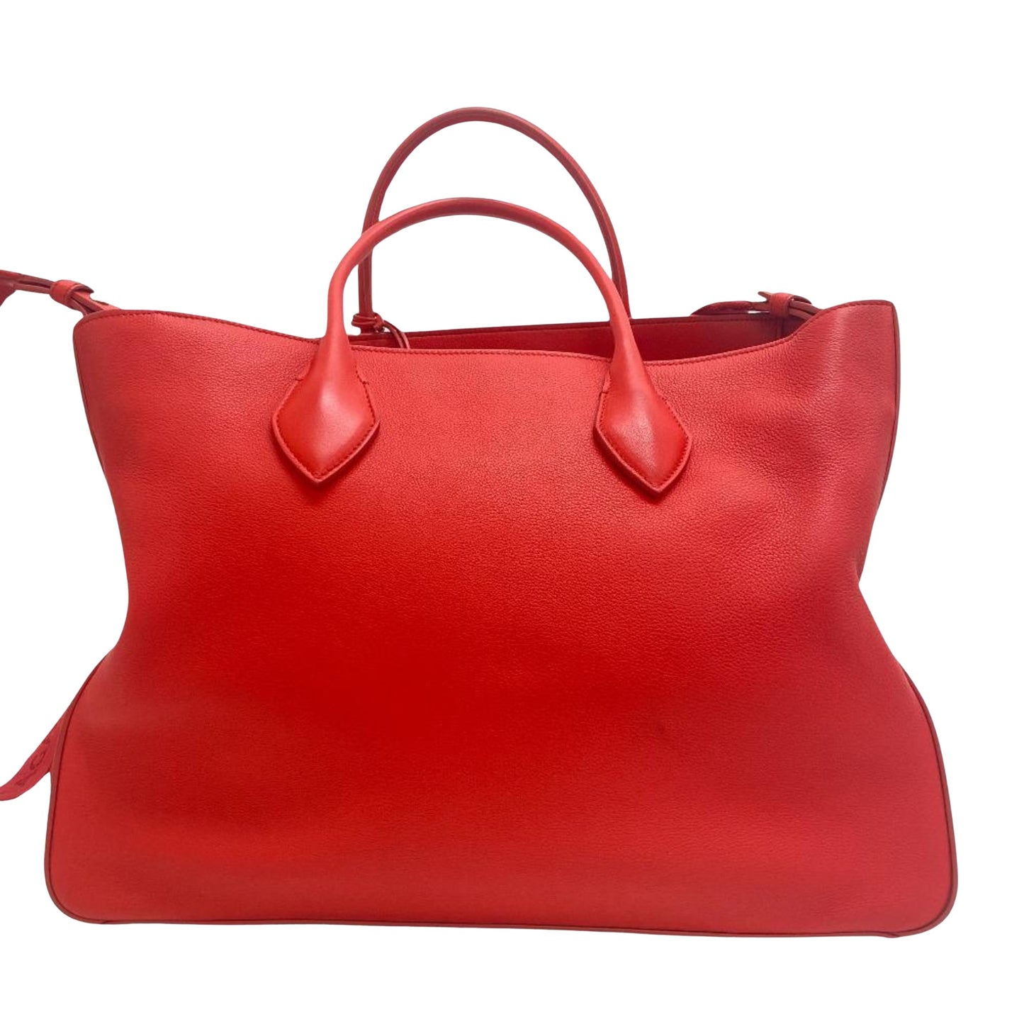 Salvatore Ferragamo Red Leather Handbag