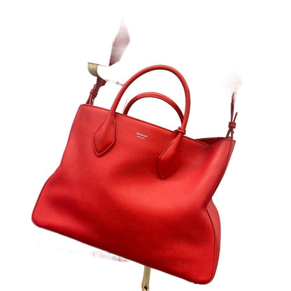 Salvatore Ferragamo Red Leather Handbag