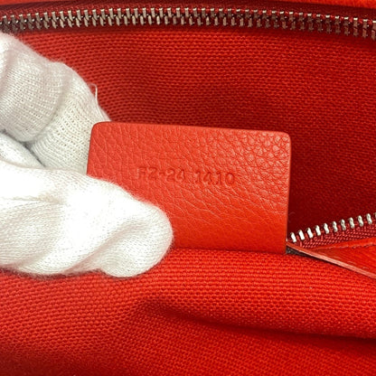 Salvatore Ferragamo Red Leather Handbag