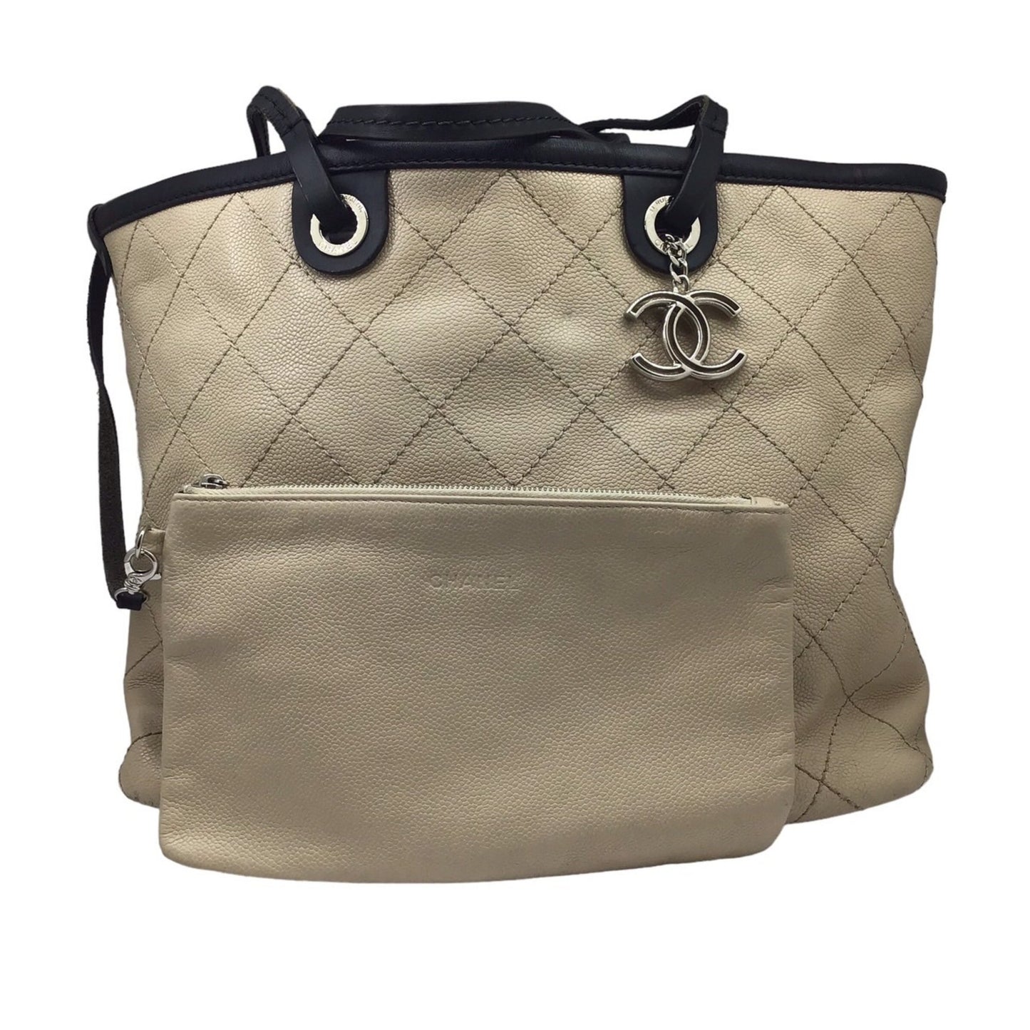 Chanel Brown Leather Matelassé