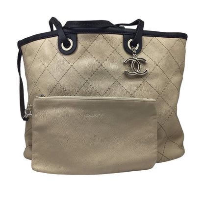 Chanel Brown Leather Matelassé